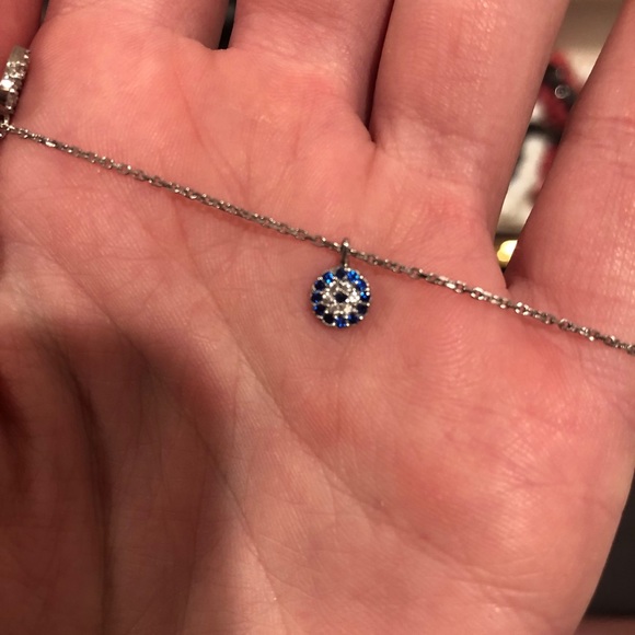 5 Shape Diamond Necklace - Picture 5 of 7